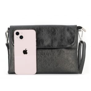 Flora co Paris  - Sacs en bandoulière  - Petit sac bandoulière pochette avec lanière en similicuir irisé