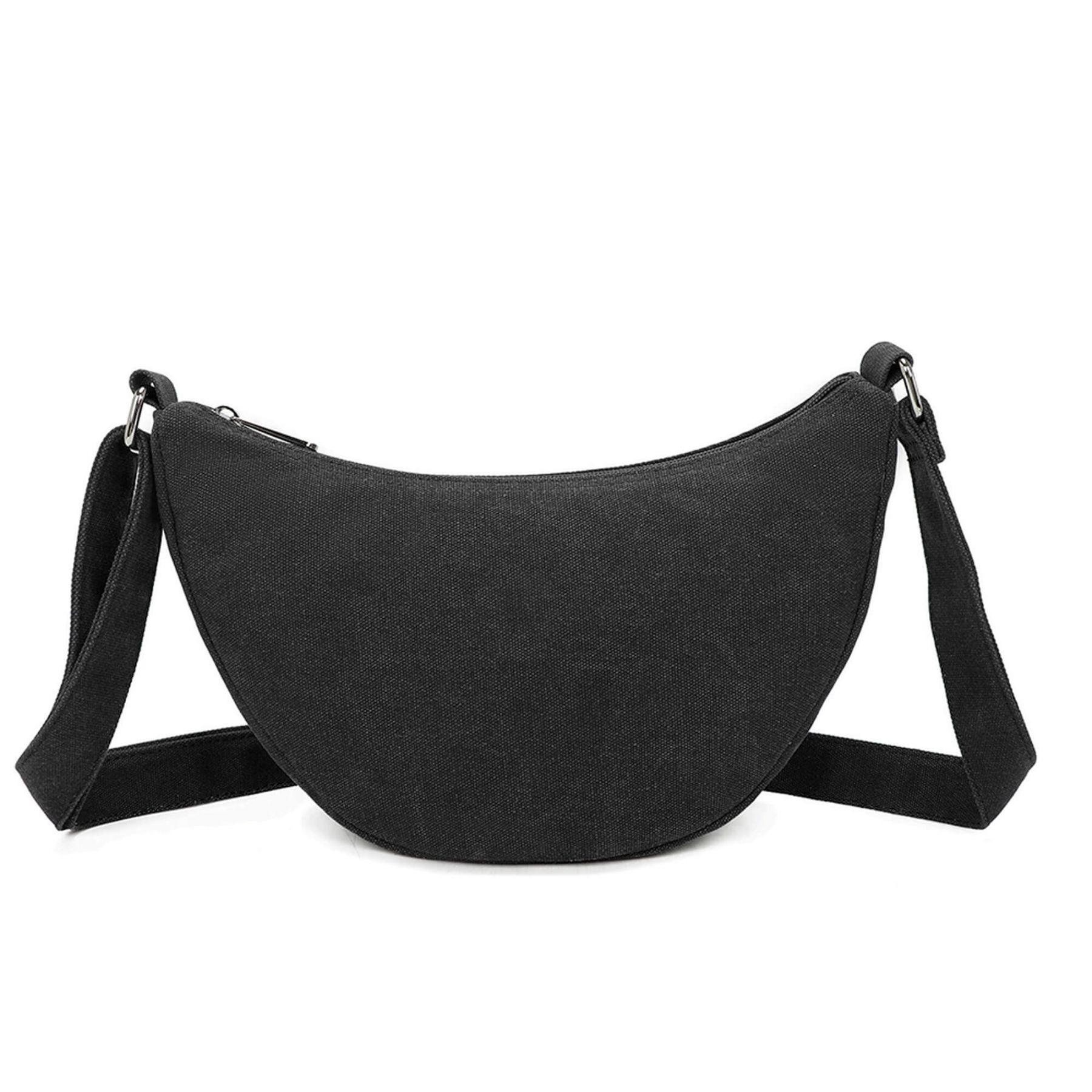 Gallantry  - Sacs en bandoulière  - Sac bandoulière demi-lune en canvas femme