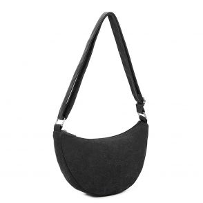 Gallantry  - Sacs en bandoulière  - Sac bandoulière demi-lune en canvas femme