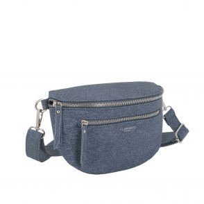 Flora co Paris  - Sacs en bandoulière  - Sac banane à bandoulière en denim pour femme