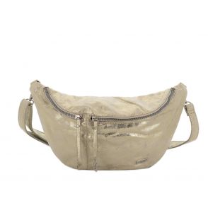 Flora co Paris  - Sacs en bandoulière  - Grand Sac banane en bandoulière similicuir suédine pour femme